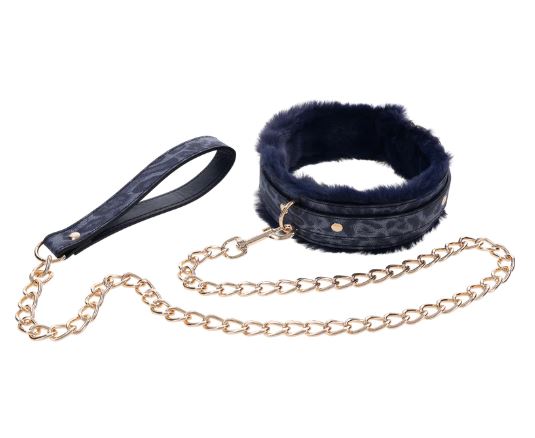 Cougar Fur Collar & Leash