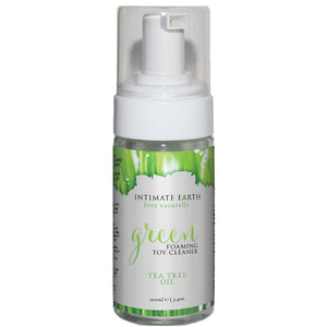 INTIMATE EARTH FOAMING TOY CLEANER - GREEN TEA TREE OIL