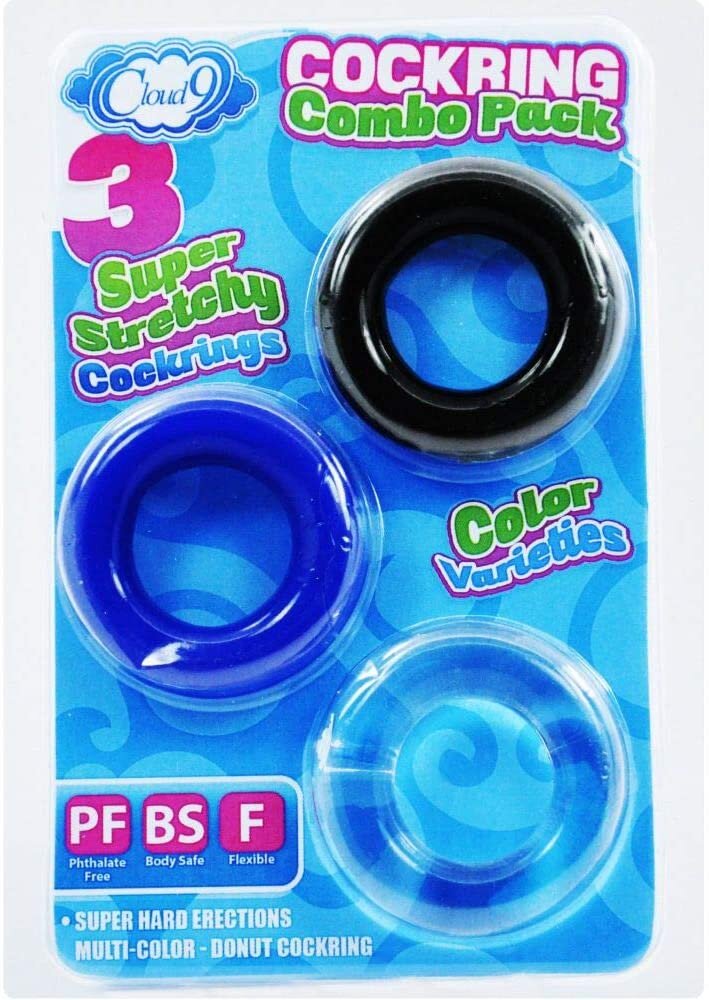 Cloud 9 Cock Ring Combo Pack
