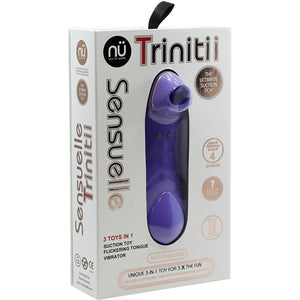 NU:Sensuelle Trinitii Suction/Tongue Vibrator Danny's Midnight Confessions NU:Sensuelle Trinitii Suction/Tongue Vibrator Danny's Midnight Confessions