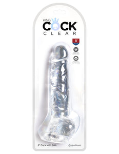 King Cock Clear w/Balls