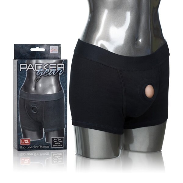 Packer Gear Black Boxer Harness