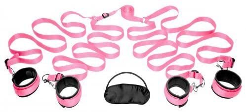 Pink Bedroom Restraint Kit